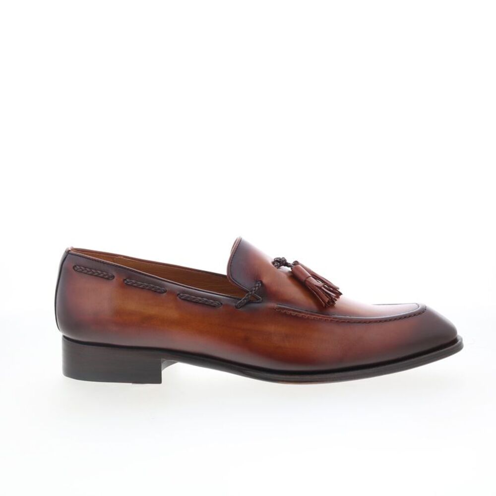 Mezlan Mens Tassel Loafer Brown Shoes (NWT)